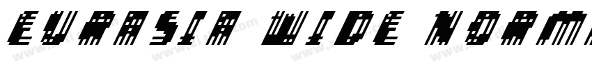 eurasia wide normal字体转换